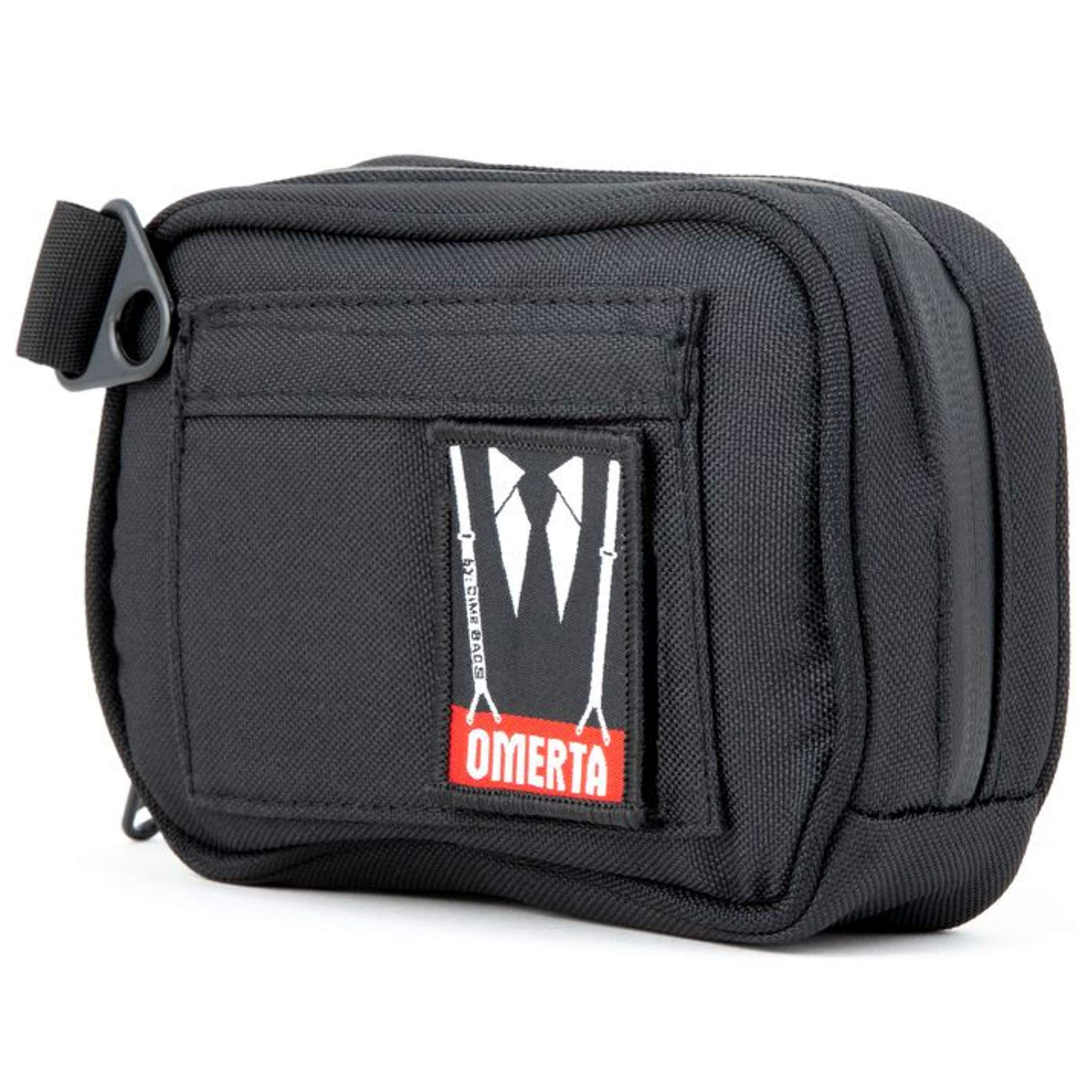 DIME BAGS Odor Sealing Padded Pouch, Carbon-Lined Smell Blocking Bag with Protective Interior for Glass & Gear, Water-Resistant Exterior, Low-Profile & Discreet (7 Inch, Black) - Image 3